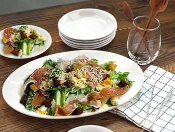 Amazon.co.jp: K'sキッチン アウトレット 大皿 楕円 30.4cm